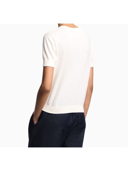 T-shirt in jersey Supima con inserto mesh Emporio Armani | EW004390 AF13318.U0006